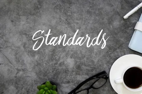 Standards. Stock Photos
