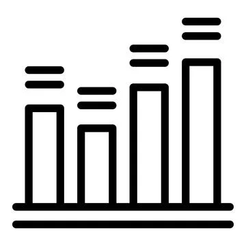 Standards value icon, outline style Stock-Illustration