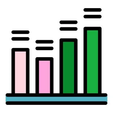 Standards value icon vector flat Illustrazione stock