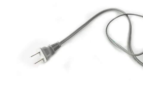Standart  plug on white background Stock Photos
