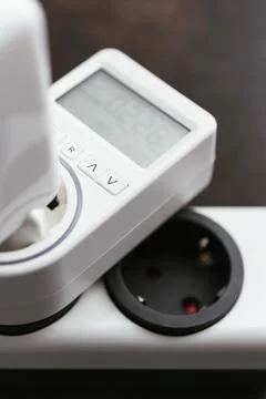 Standby power consumption Stock Photos