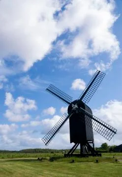 Standerd mill Ter Haar Stock Photos