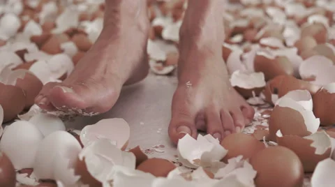 Standing Among Egg Shells 스톡 동영상 41946491