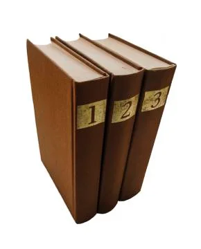 Standing books Stock Photos