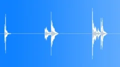 Standing bottle on stone Sound Effect