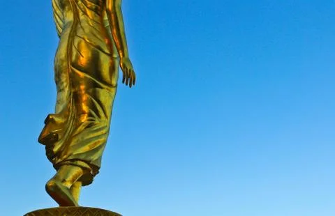 Standing buddha Stock Photos