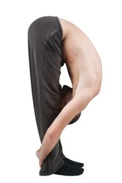 Standing Forward Bend Stock Photos