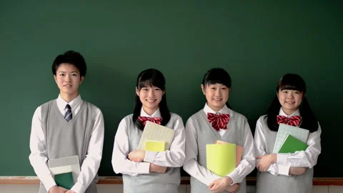 Standing in Front of the Blackboard Vidéo 332542157