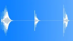 Standing glass on stone Sound Effect