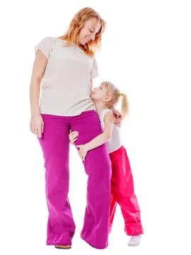 Standing holding hands Stock Photos