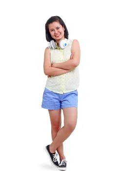 Standing lady Stock Photos