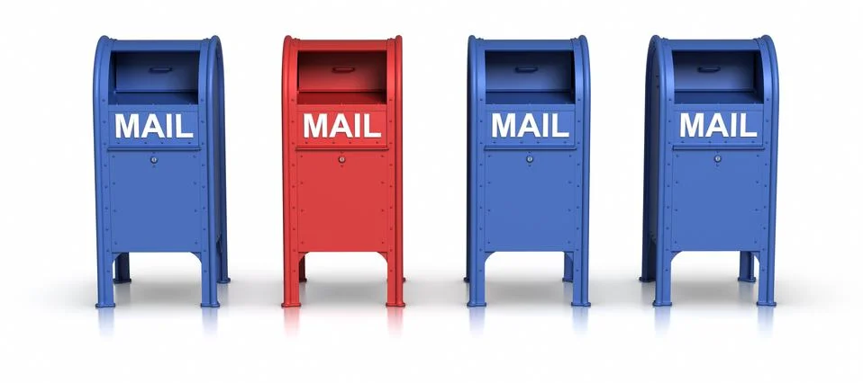 Standing out from the crowd Stock Illustration