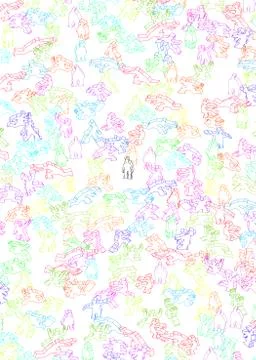 Standing out from the crowd Stock Illustration