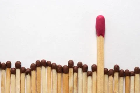 Standing Out From The Crowd Stock Photos