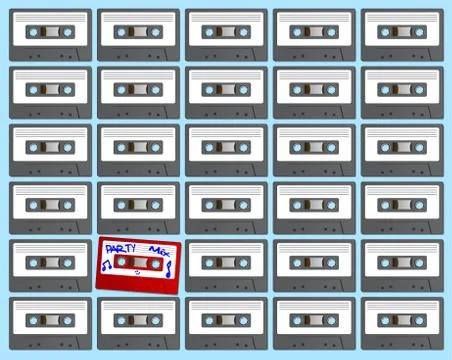 Standing out Stock Illustration