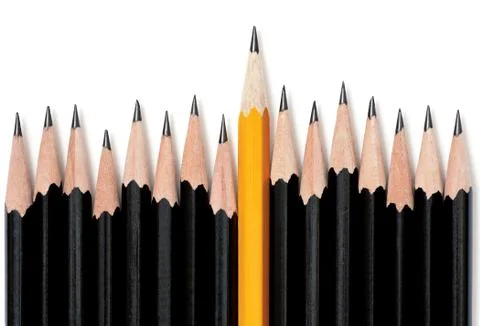 Standing out Foto stock