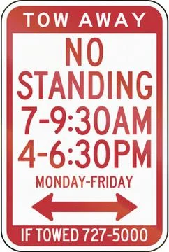 Standing Restriction Stock Illustration