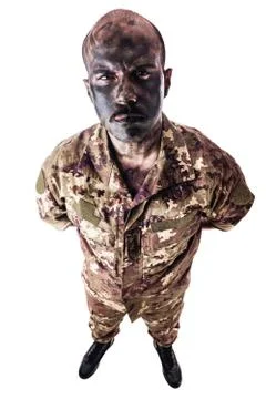 Standing soldier Stock Photos
