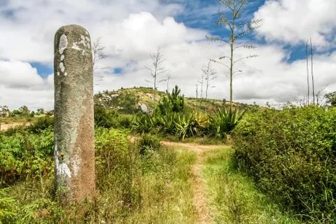 Standing stone Stock Photos