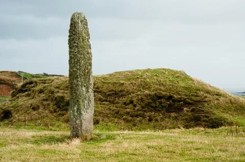 Standing stone Stockfoto's