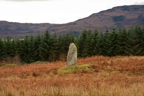 Standing stone Foto stock