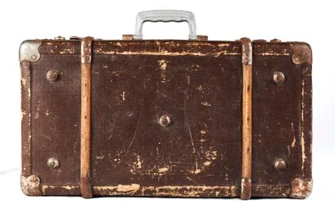 Standing Suitcase Stock Photos