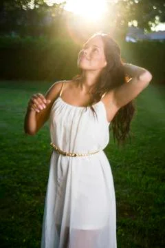 Standing in the sun Stock Photos