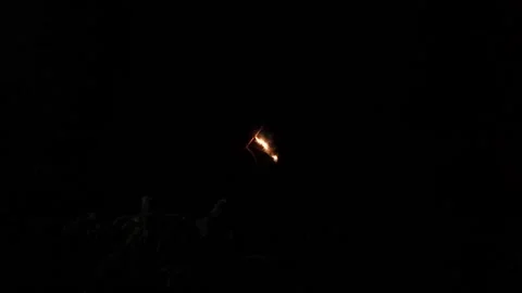 Standing Under An Exploding Power Line - 21 Aug 2015 Vídeos de archivo 205322605