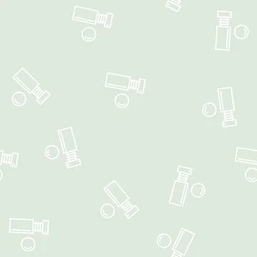 Standoff screw line seamless pattern Stock Illustration