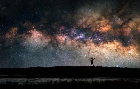 Stands in stars Stock Photos