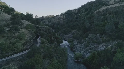 Stanislaus River Stock Footage 90314835