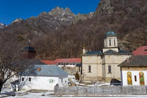 Stanisoara monastery Stock Photos