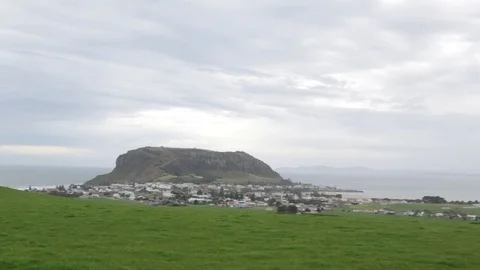 Stanley The Nut mountain Tasmania Video stock 71746328