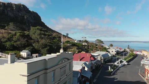 Stanley Town, Tasmania Stock Footage 154440504