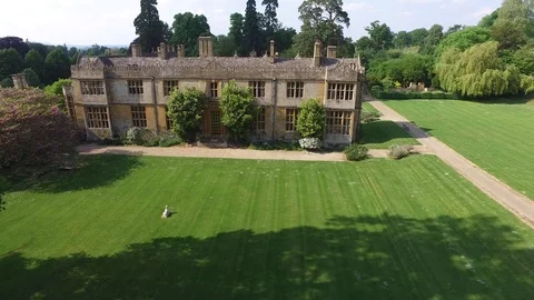 Stanway House west side Stock-Footage 97572032