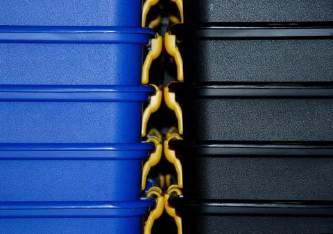 Stapelkästen Stock Photos