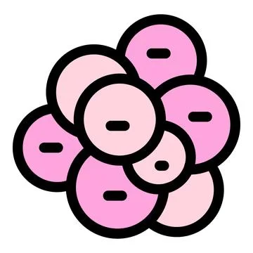 Staphylococcus aureus bacteria forming a cluster, creating a potential biofil Illustrazione stock