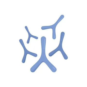 Staphylococcus probiotic icon flat vector. Bacteria lactobacillus Stock Illustration