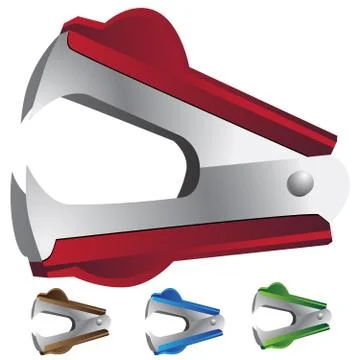 Staple remover Stock Illustration