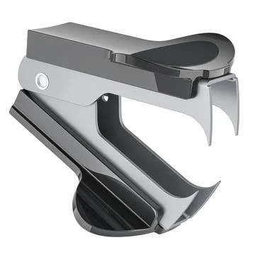Staple Remover, staple puller pinch jaw style. Staple remover tool, 3D rend.. Illustrazione stock