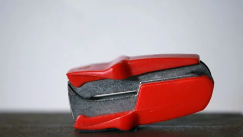 Staple remover stop motion Stock Footage 168767008