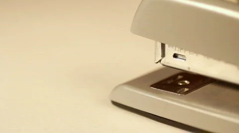 Stapler 01 HD Stock Footage 696134