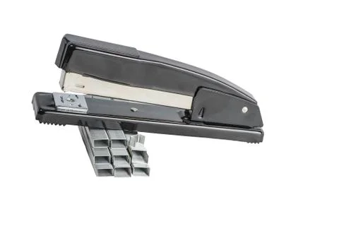 Stapler and staples Stock Photos