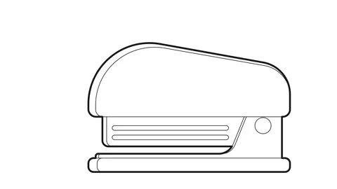 Stapler icon animation | Stock Video | Pond5