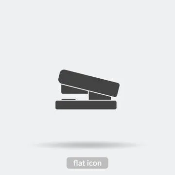 Stapler icon, Black vector is type EPS10 Stock Illustration