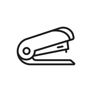 Stapler icon vector design templates simple and modern Illustrazione stock