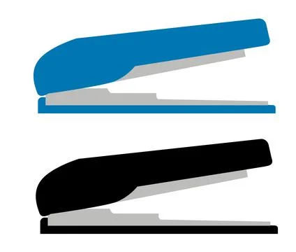 Stapler icon on white background. Office stapler sign. Office stationery Stock Illustration