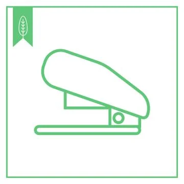 Stapler Stock Illustration