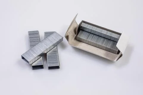 Stapler isolated on a white background Stock Photos