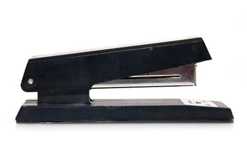 Stapler isolated on white. office tool. Foto stock